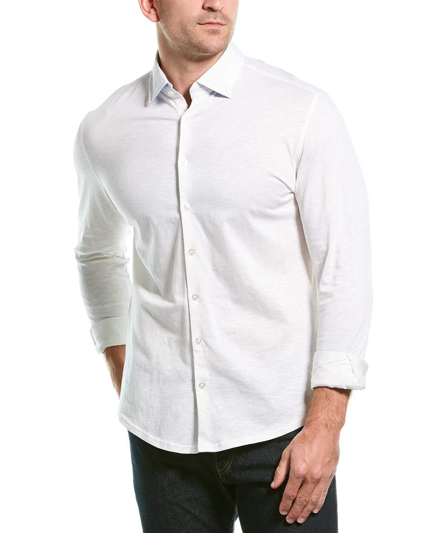 Stone Rose Men's Contemporary Fit Sport Shirt - Stylish & Comfortable Casual Wear for Work, Travel & Outdoor Activities