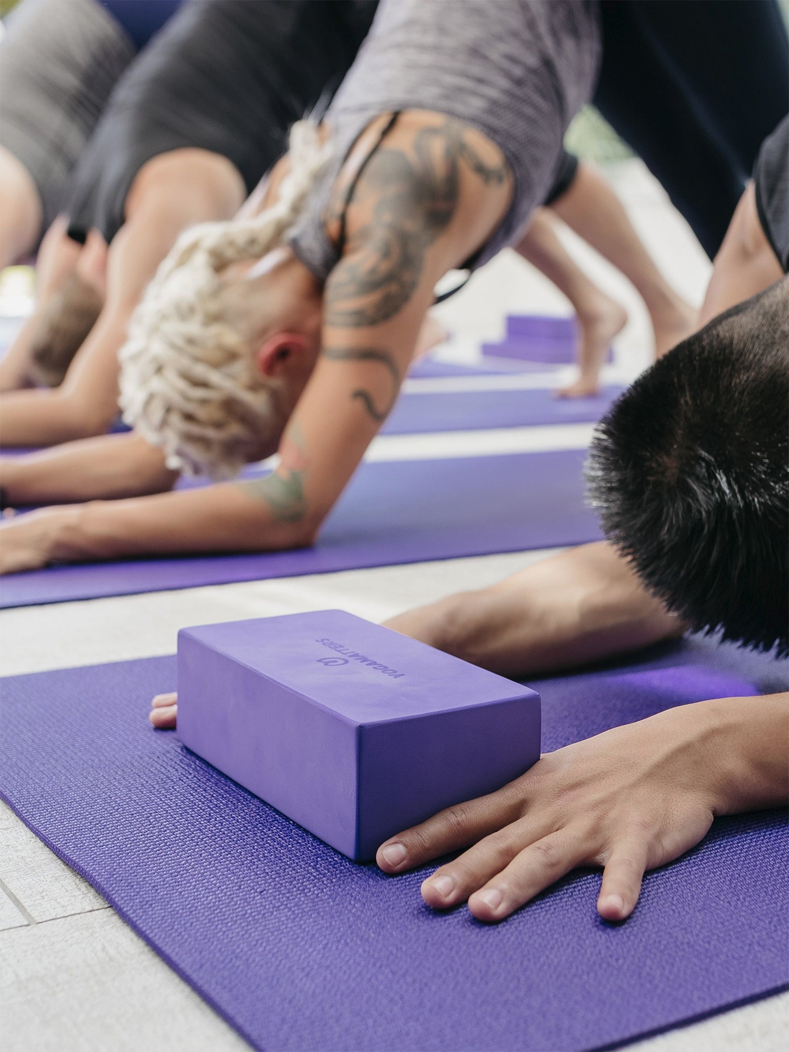 Yogamatters Yoga Brick - Premium Foam Yoga Blocks for Stability & Support (Box of 30) - Perfect for Home Yoga Practice, Studio Classes & Physical Therapy