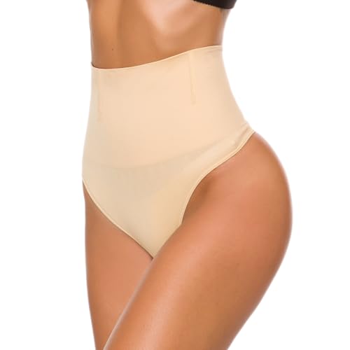 Beige-mid Waist