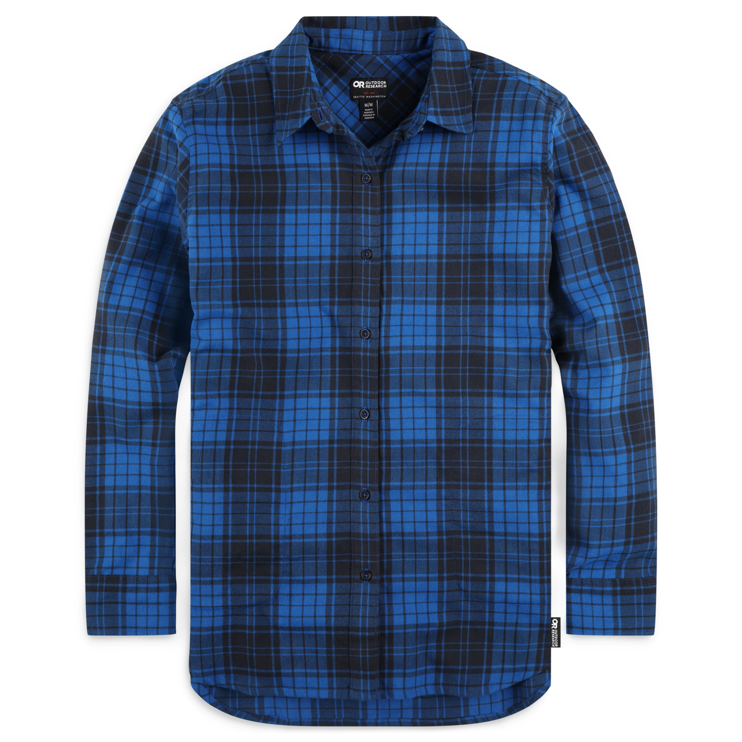 Women's Kulshan Flannel Shirt - Soft Plaid Button-Down Long Sleeve Shirt for Casual Wear & Outdoor Activities | Final Sale