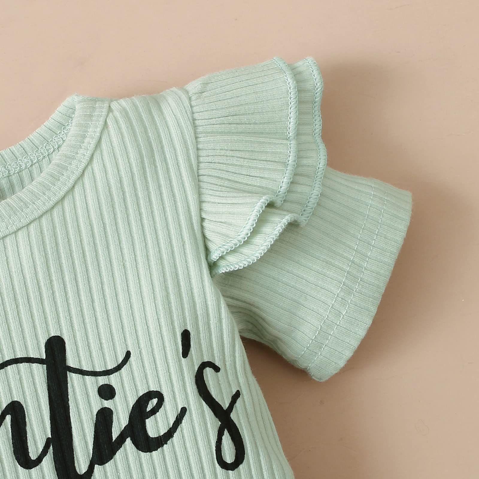 Adorable Newborn Baby Girl Outfits - Ribbed Romper & Floral Shorts Set | Perfect for Summer, Photo Shoots & Casual Wear