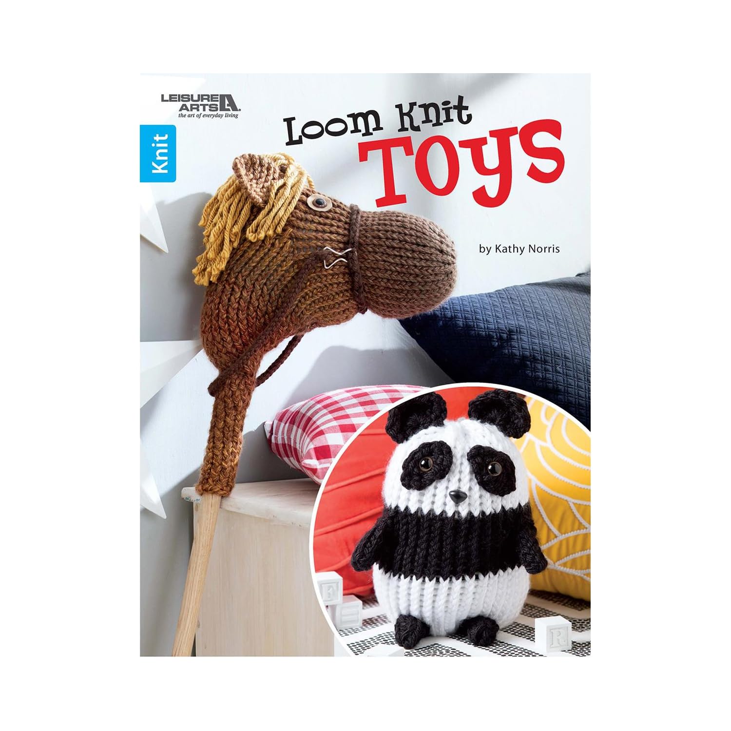 Leisure Arts 7113 Loom Knit Toys Kit - DIY Knitting Supplies for Beginners & Kids - Perfect for Handmade Gifts, Home Decor & Craft Projects