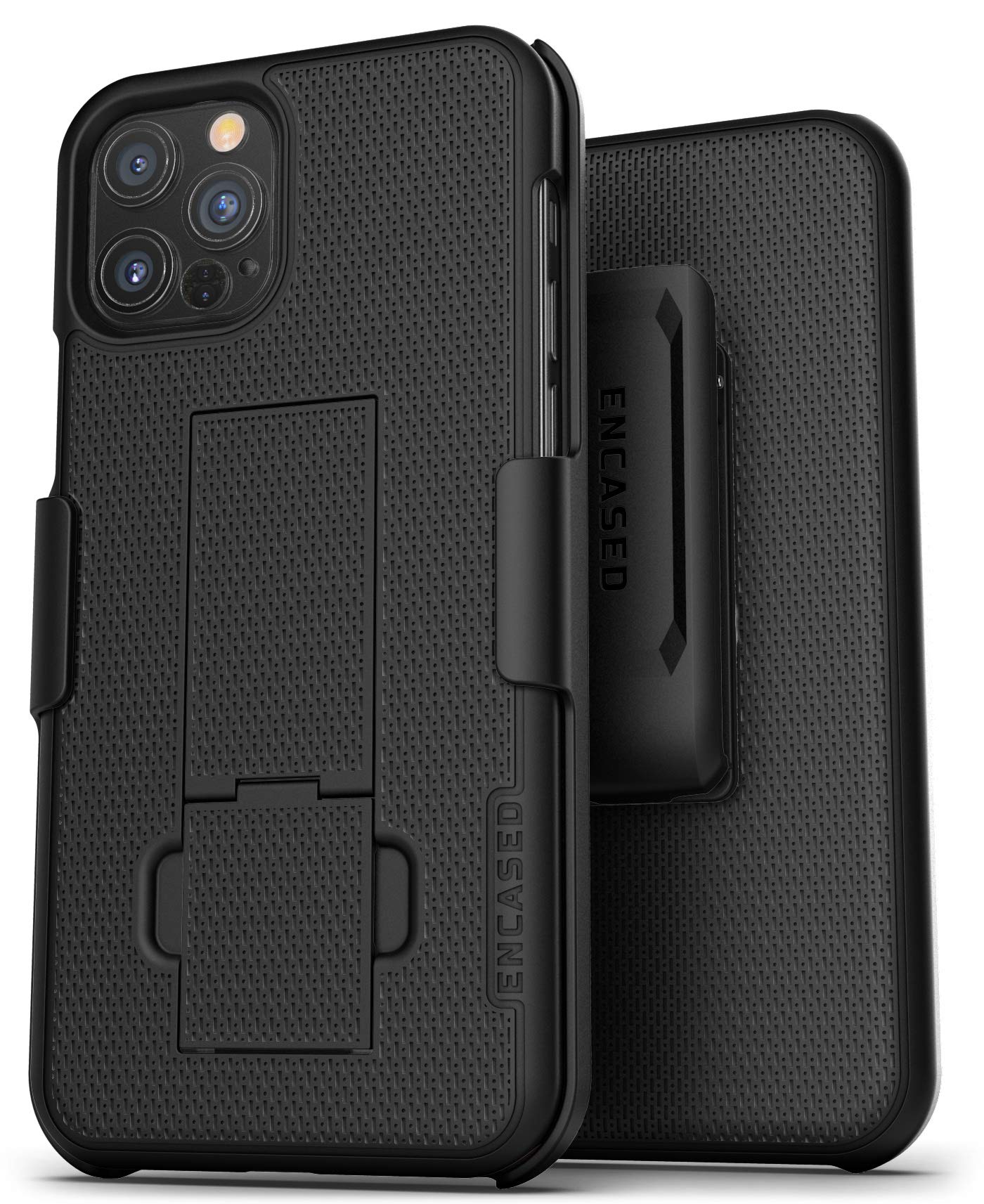 Durable Encased DuraClip Holster for iPhone 12 Pro Max - Belt Clip Phone Case | Perfect for Outdoor Activities, Work & Travel