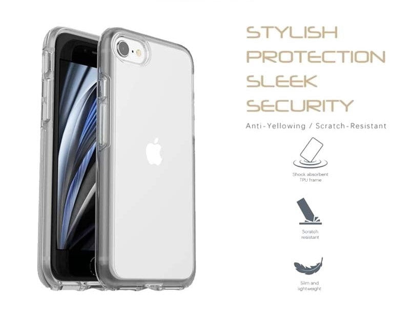 Premium iShield Crystal Palace Clear Case for iPhone 6/7/8 - Shockproof Protective Cover with Scratch Resistance - Perfect for Everyday Use, Travel & Outdoor Activities