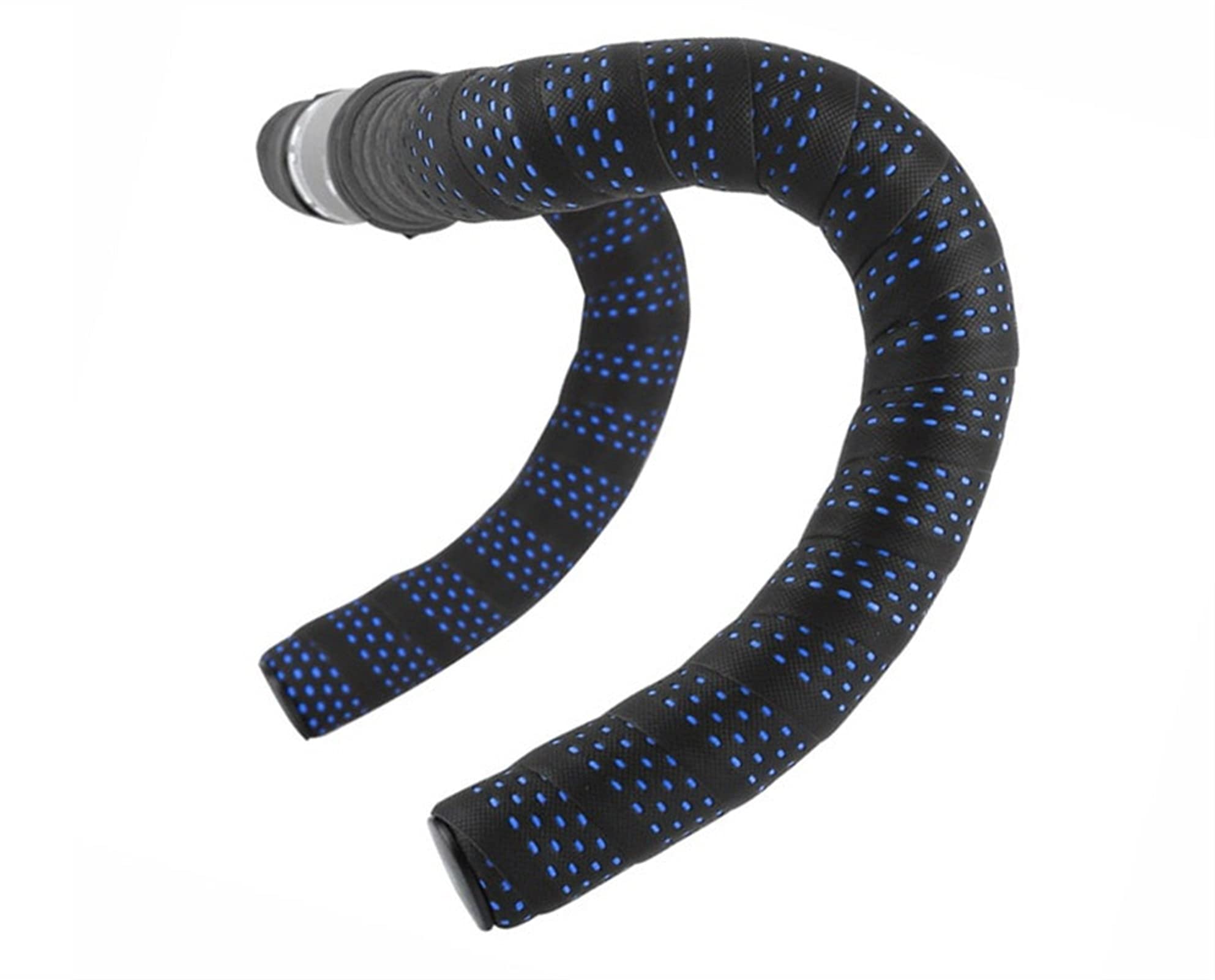 Premium Cork EVA PU Bicycle Handlebar Tape - Soft Anti-Vibration Road Bike Handlebar Wrap with Fixing Strap | Professional Cycling Comfort for Mountain & Commuter Bikes (Sky Blue)