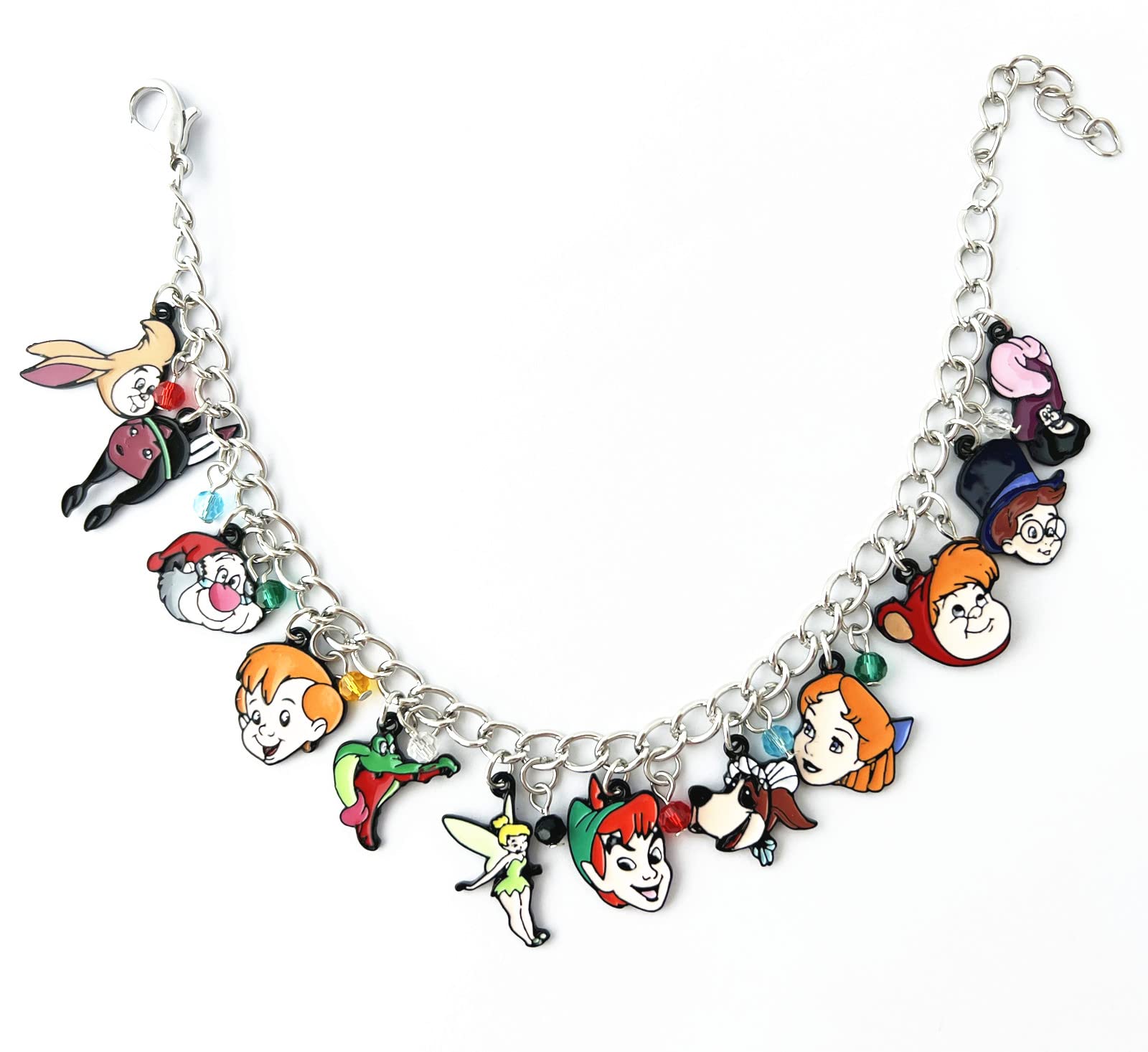 Anime Charm Bracelet for Women - Cute Cartoon Character Jewelry - Perfect for Cosplay, Gifts & Everyday Wear