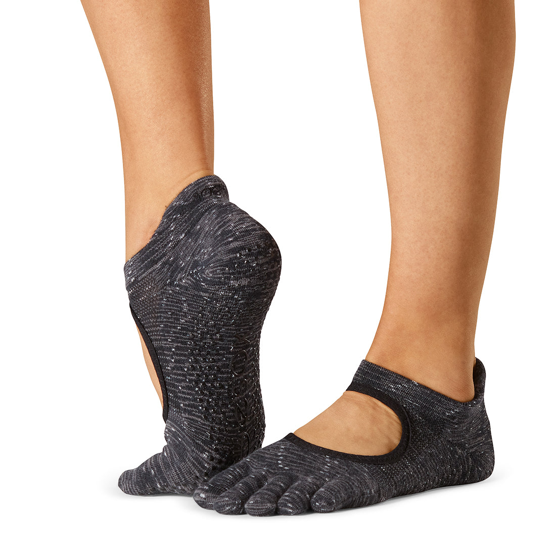 ToeSox Full Toe Bellarina Grip Socks - Non-Slip Dance Socks for Ballet, Yoga & Pilates | Spring Collection 2022 | Perfect for Dance Classes, Studio Practice & Home Workouts