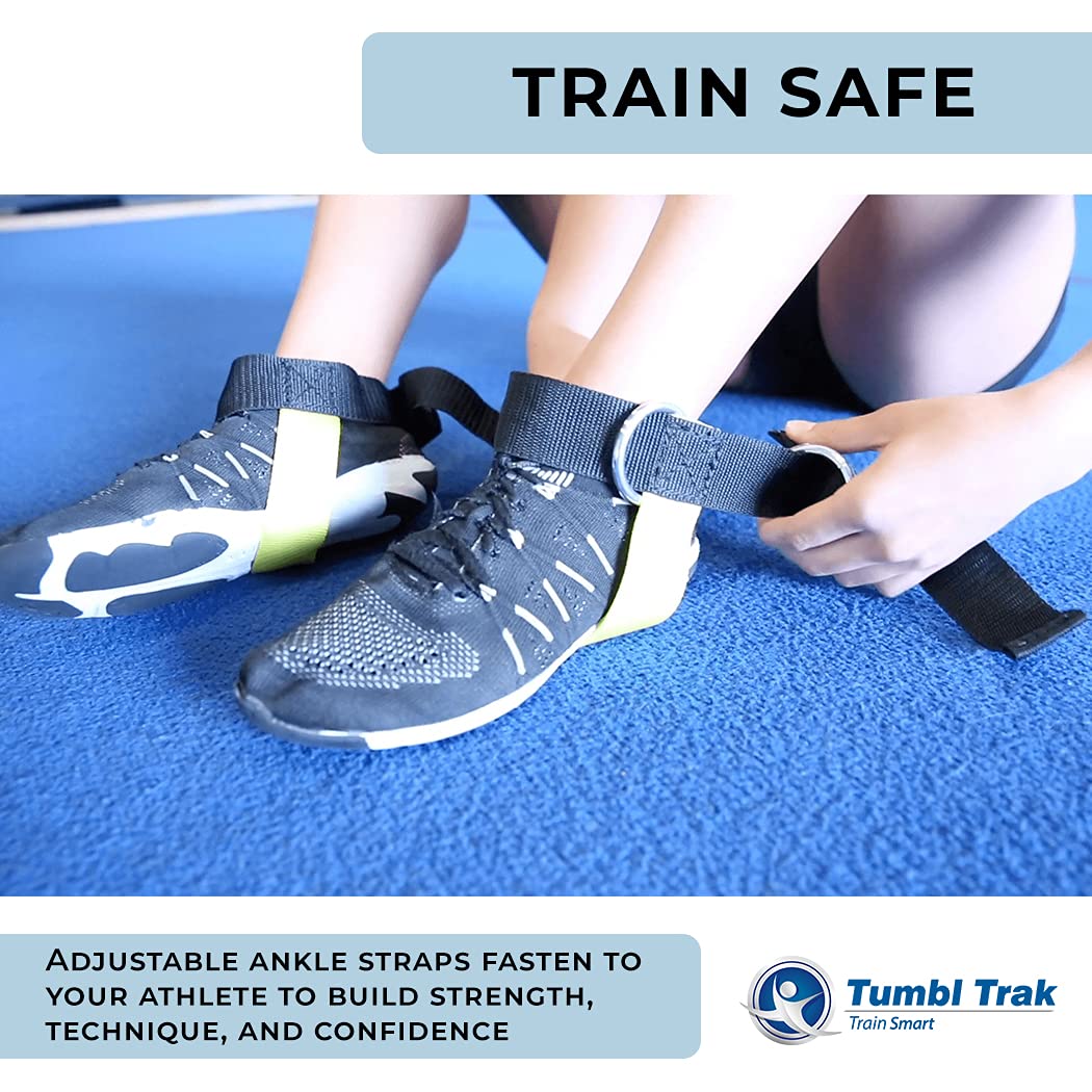 Tumbl Trak Stunt Double Resistance Band - Cheerleading Training Equipment for Strength & Flexibility - Perfect for Gymnastics, Cheerleading & Dance Practice