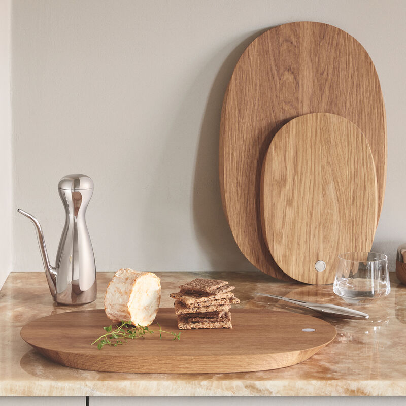 Georg Jensen Alfredo Bamboo Cutting Board & Serving Tray - Durable Kitchen Essential for Cheese, Charcuterie & Entertaining
