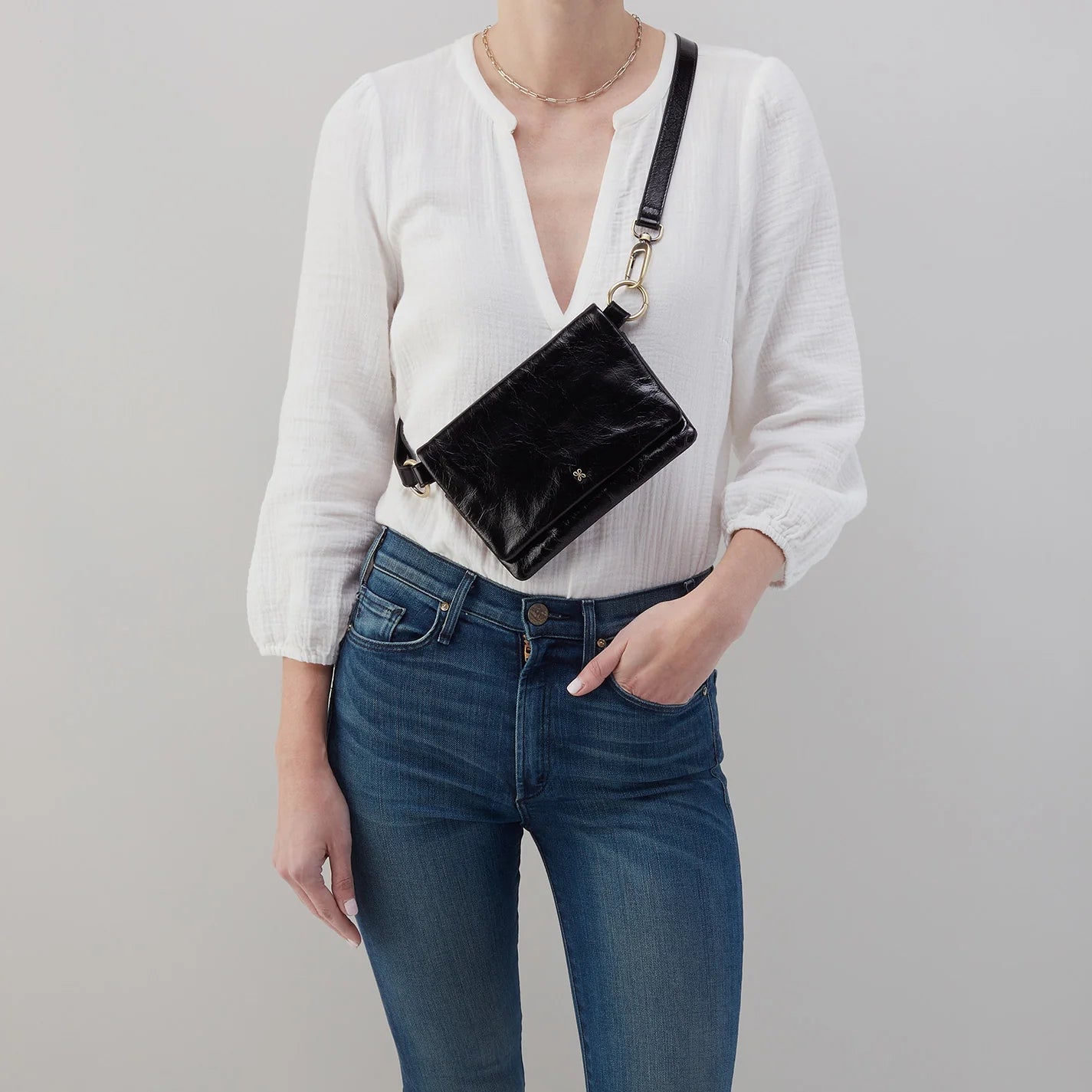 HOBO WINN Belt Bag - Stylish Crossbody Fanny Pack for Women & Men | Perfect for Travel, Hiking, Concerts & Daily Use | Final Sale