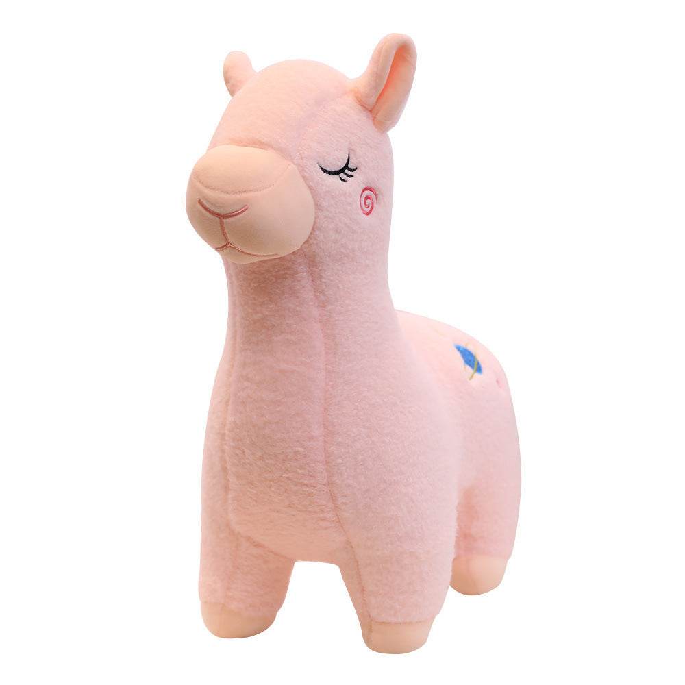 FluffPuff: Soft Kawaii Alpaca Plush Toy - Cute Stuffed Animal for Kids & Adults | Perfect for Bedroom Decor, Gift Giving, and Stress Relief