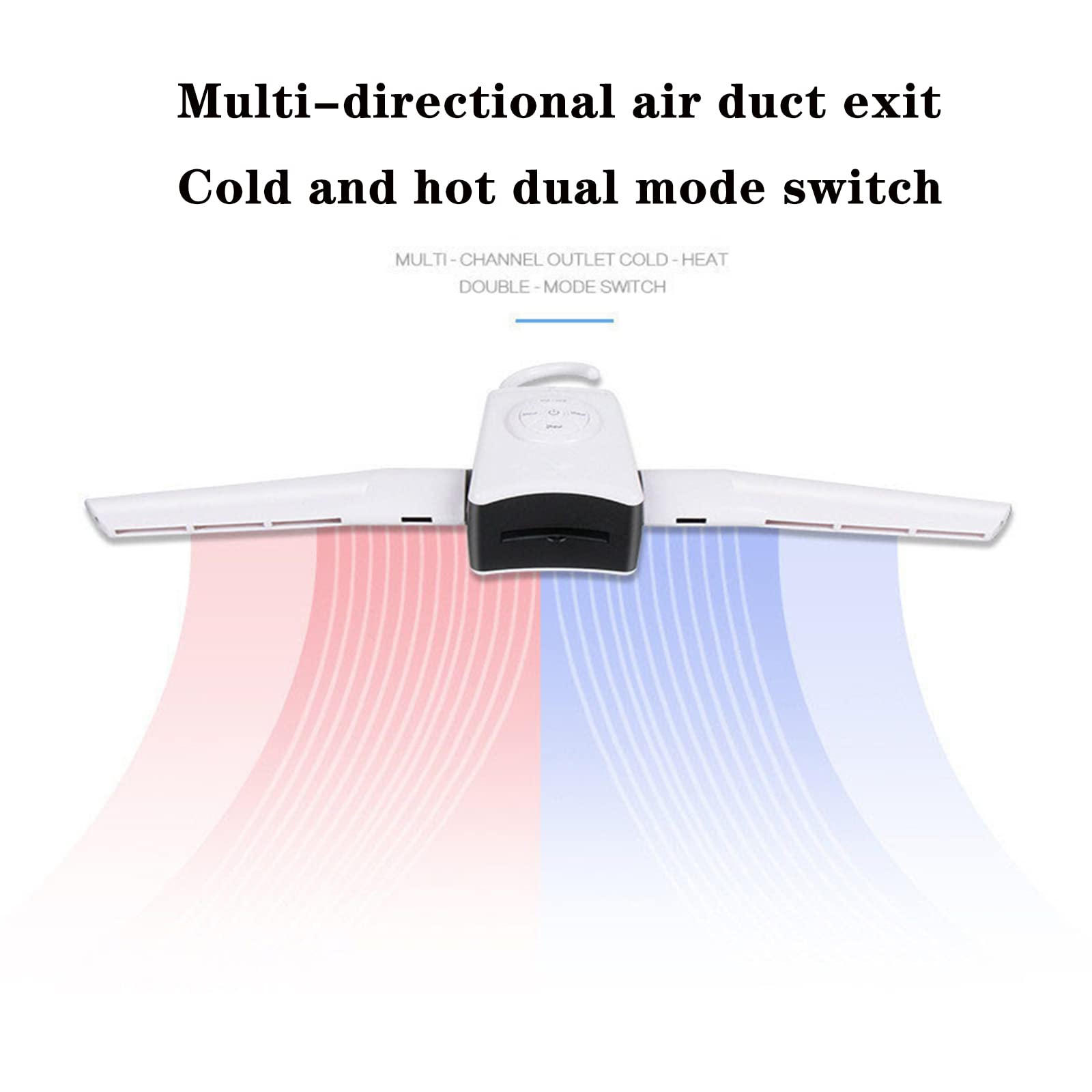 Portable Electric Clothes Drying Hanger - Foldable & Lightweight Travel Dryer Rack for Home, Hotel & Camping - Fast Drying for Shirts, Pants & Underwear