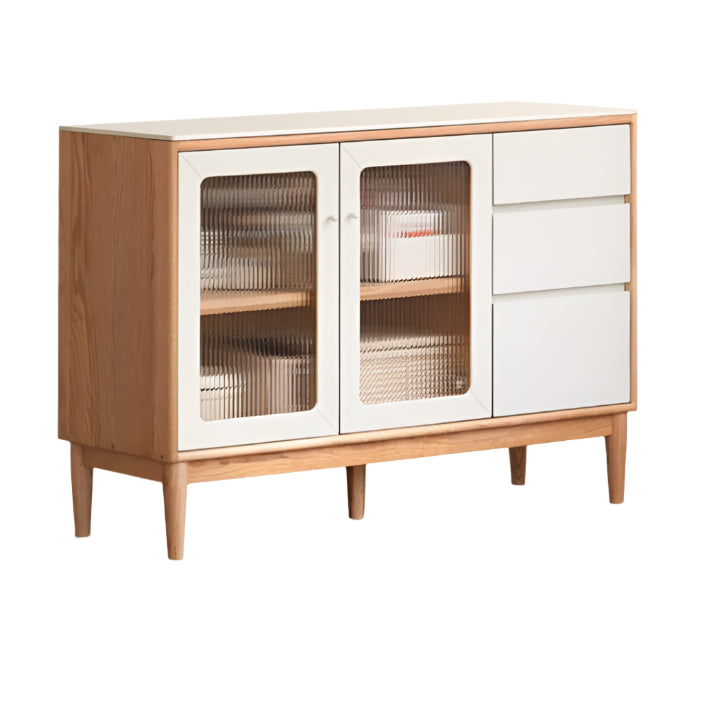 39.5x15.8x33.9 inch / 100.4x40.2x86.2 cm / natural wood color