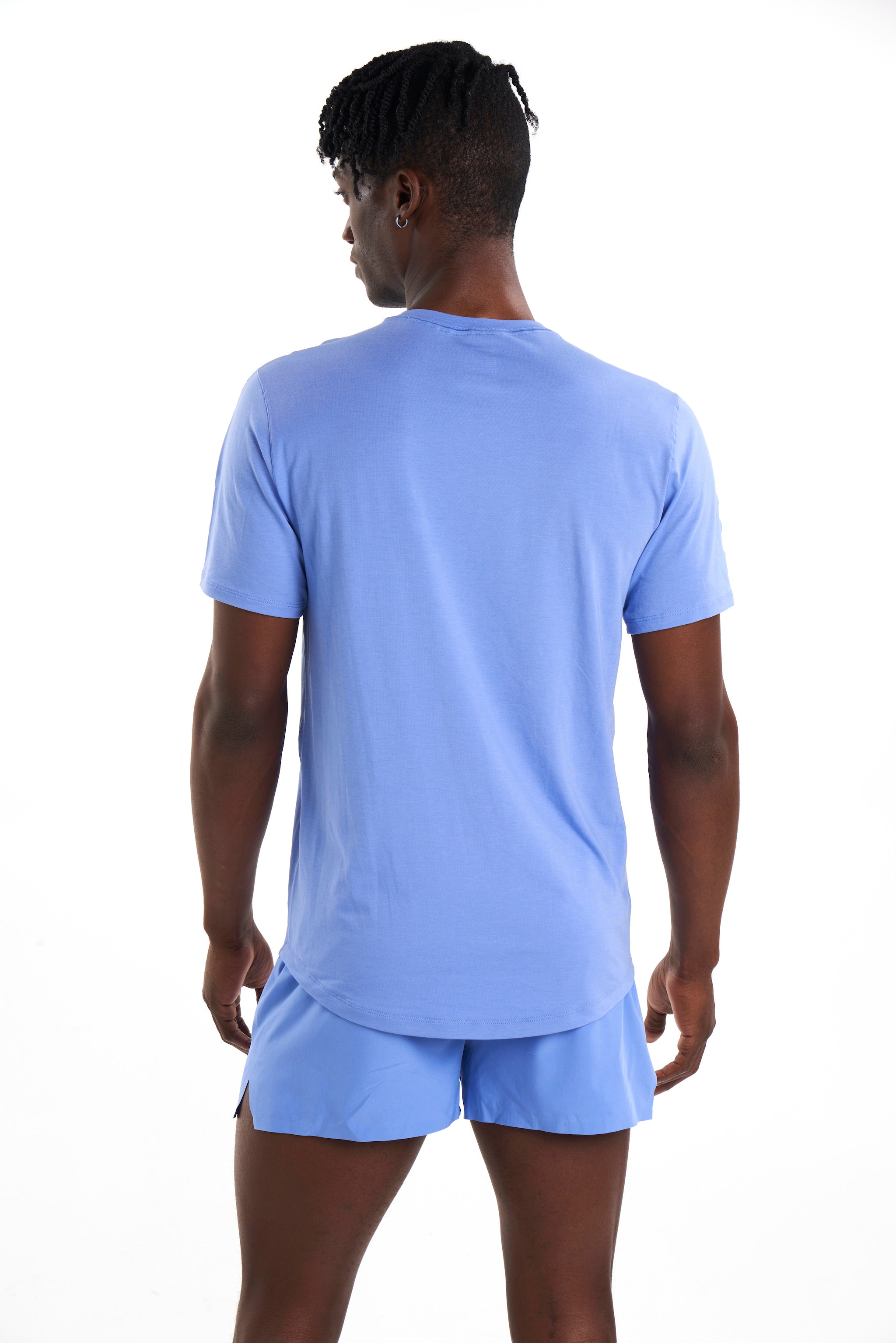 ALRN Raglan Short Sleeve T-Shirt for Women - Soft Cotton Casual Tee with Unique Iris Print | Perfect for Summer Outfits, Weekend Wear & Gym Activities
