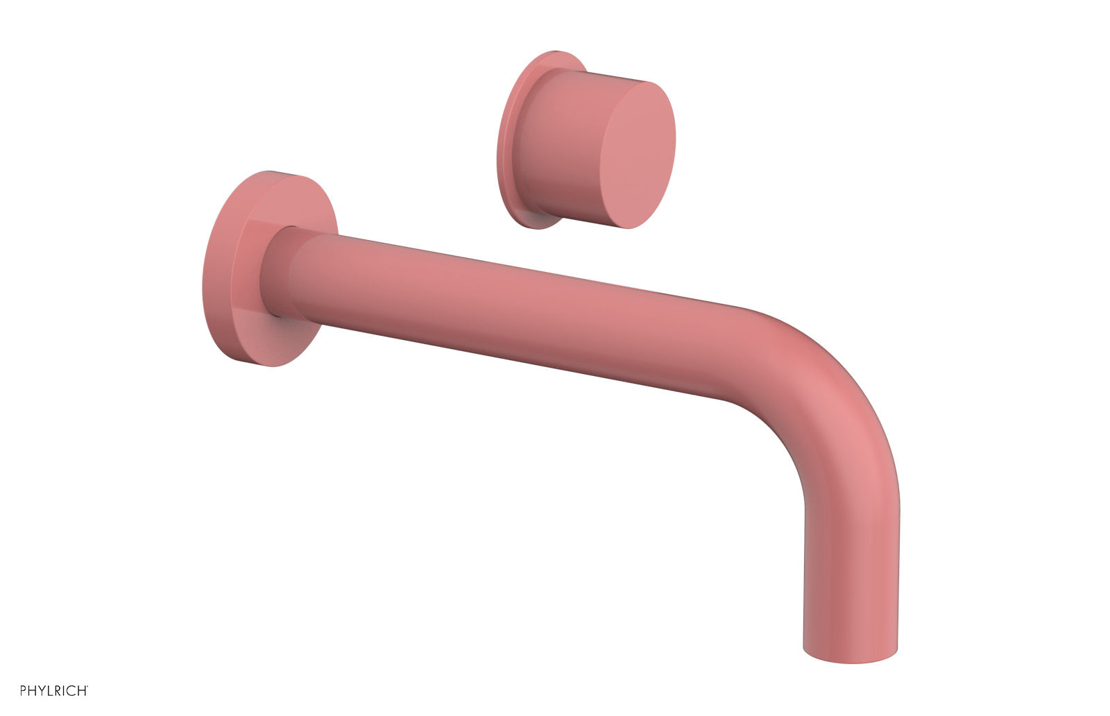 Basic II Single Handle Wall Lavatory Faucet Set - Smooth Handle 230 16 - Perfect for Bathroom Sink, Powder Room & Guest Bath Installation