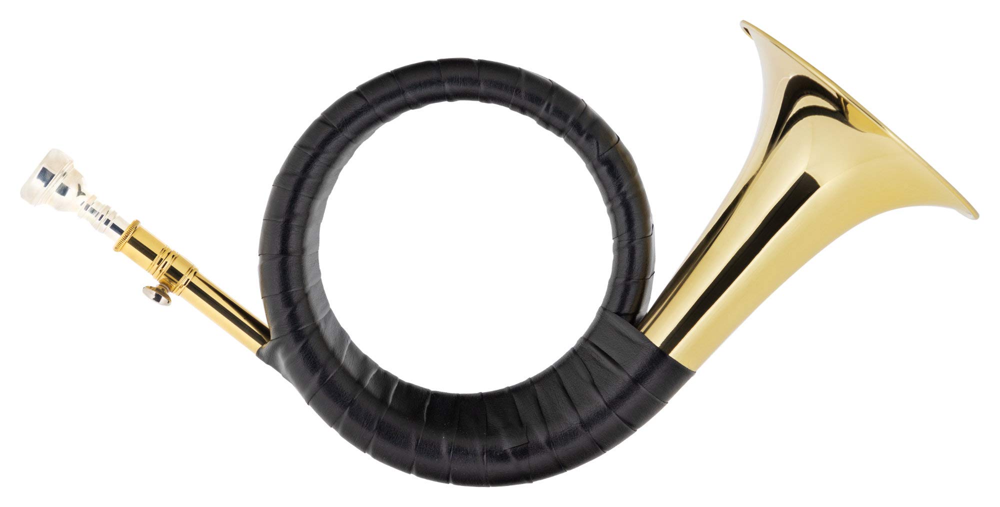 Premium Fürst Pless Horn in B - Brass with Mouthpiece & Protective Case | Professional Brass Instrument for Orchestras, Bands & Solo Performances