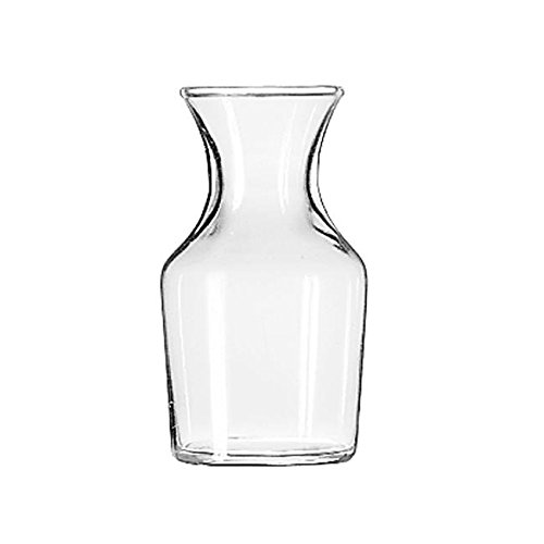 Libbey 3 Oz Cocktail Decanter (718) - Elegant Glass Liquor Dispenser for Home Bar, Whiskey, Vodka & Tequila - Perfect for Parties, Weddings & Entertaining Guests