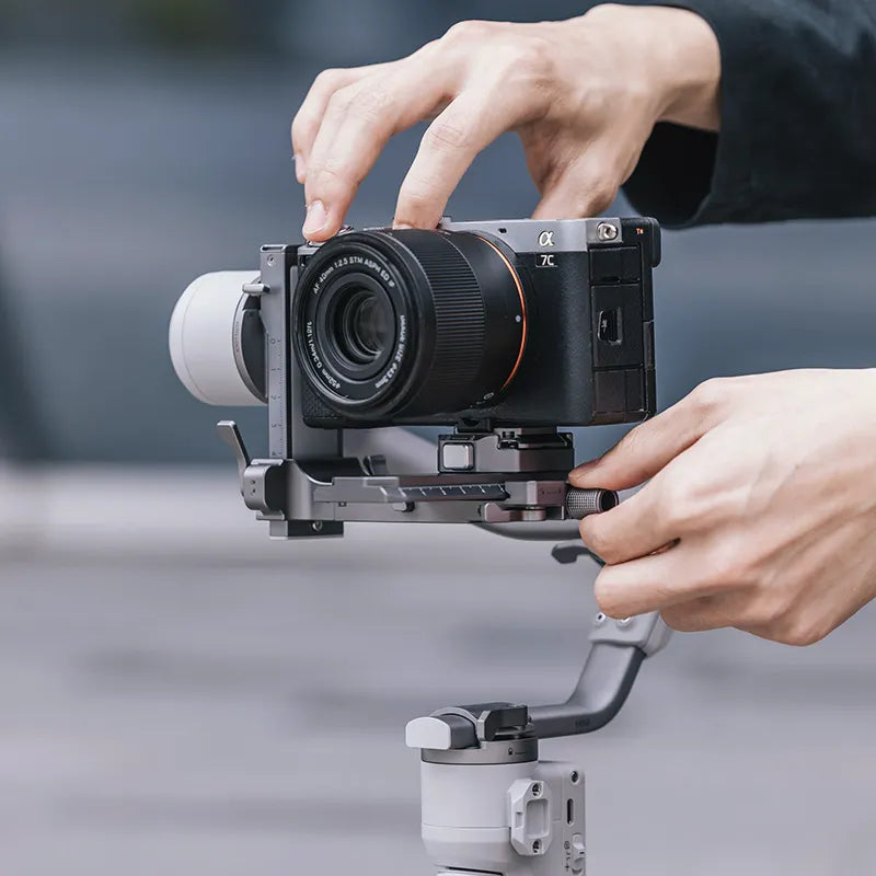 Ulanzi Falcam Quick Release Plate Kit for DJI RS4 Mini F38B5201 - Compatible with Camera Stabilizers, Gimbals & DSLR Rigs | Perfect for Vlogging, Film Making & Professional Photography