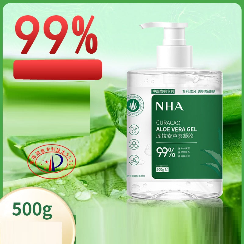 Best Moisturizing & Acne-Fighting Aloe Vera Gel for Face - Hydrating Skin Care Treatment for Dry & Oily Skin | Perfect for Daily Use & Post-Sun Care