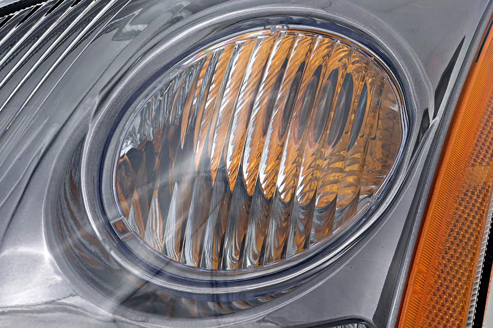2007-2009 Nissan Sentra Replacement Headlight Assembly - Halogen Headlamp Set for Driver & Passenger Side - Perfect for Night Driving and Foggy Conditions