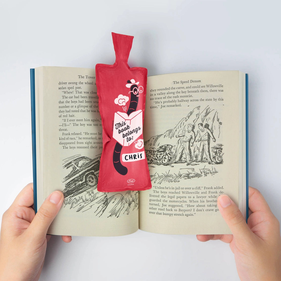Funny Whoopee Cushion Bookmark - Hilarious Prank Gift for Kids & Adults - Perfect for April Fools Day, Gag Gifts, and Reading Accessories