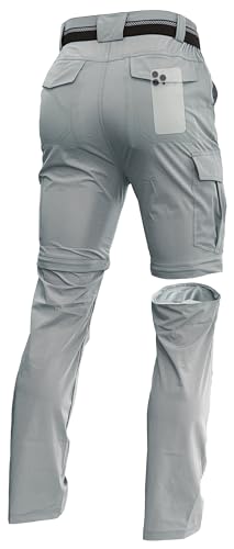 Zip Off Light Grey