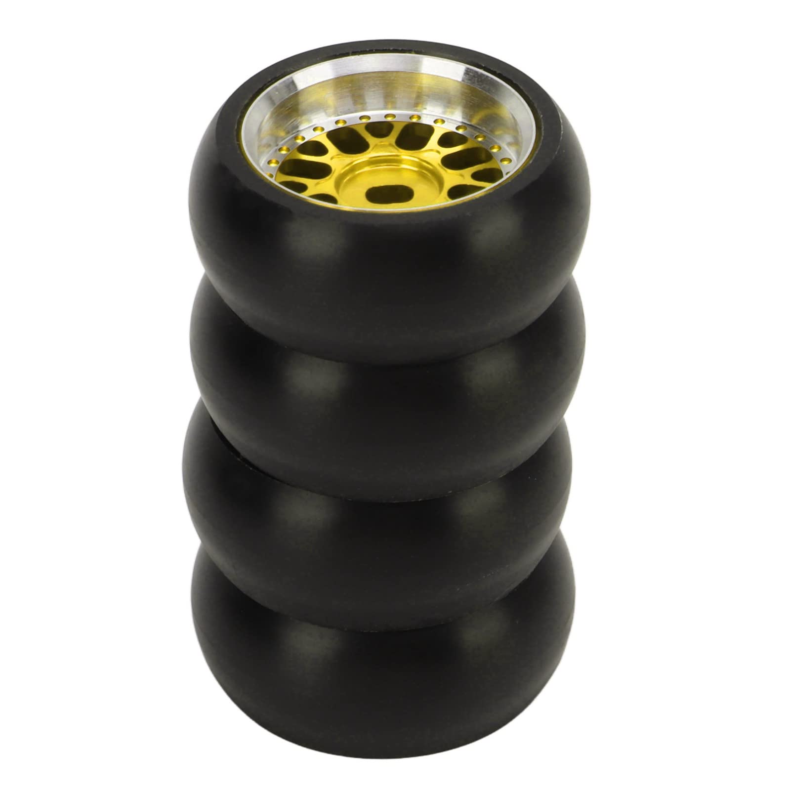Bediffer P929 & 969 RC Car Tires - High Grip Gold Alloy Wheels for Mini Z Drift Racing | Perfect for Indoor Track & Off-Road RC Car Racing
