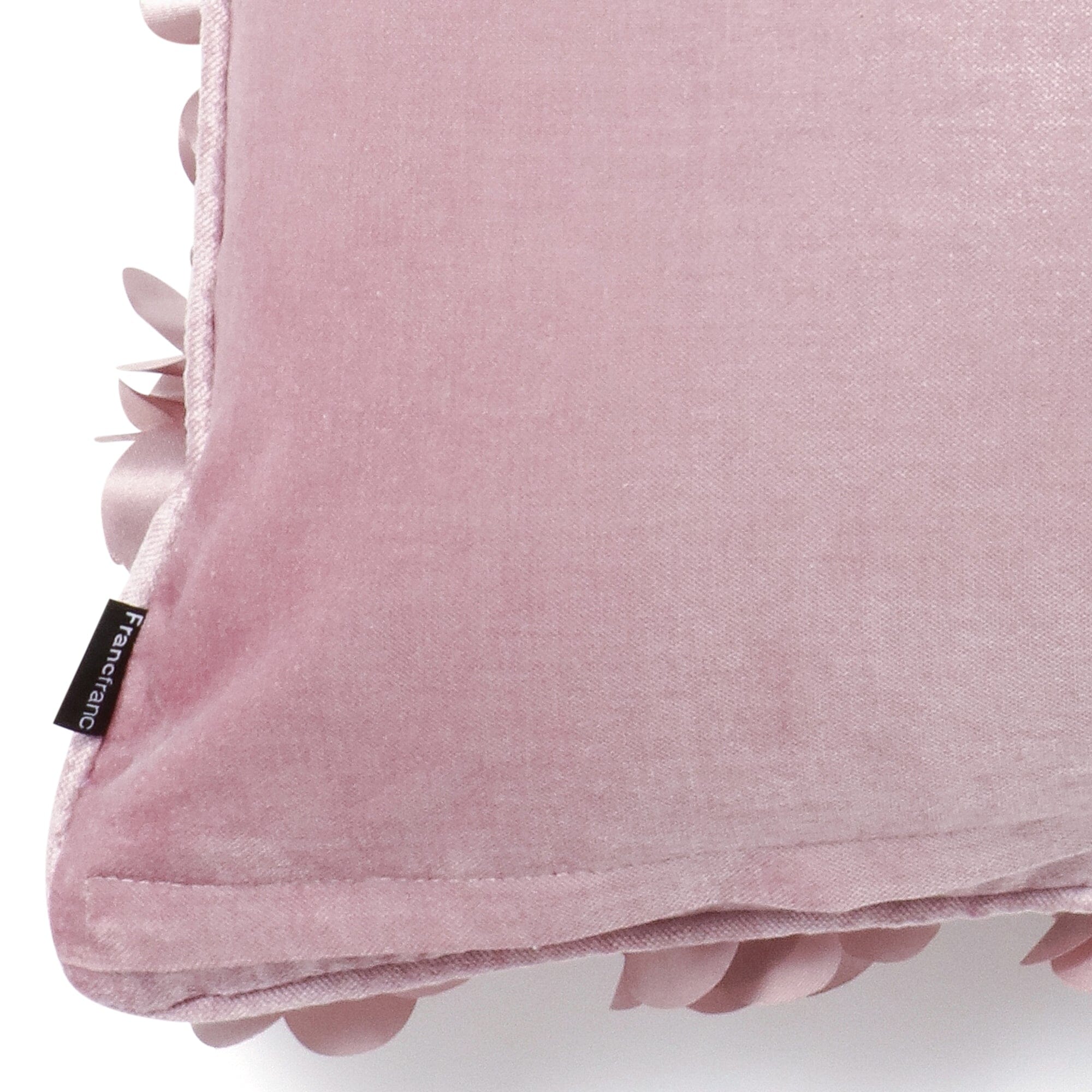 Premium Hydrangea Floral Cushion Cover 18x18 Inches - Soft Pink Decorative Pillow Case for Sofa, Bed, Living Room - Home Decor Accent for Cozy Comfort