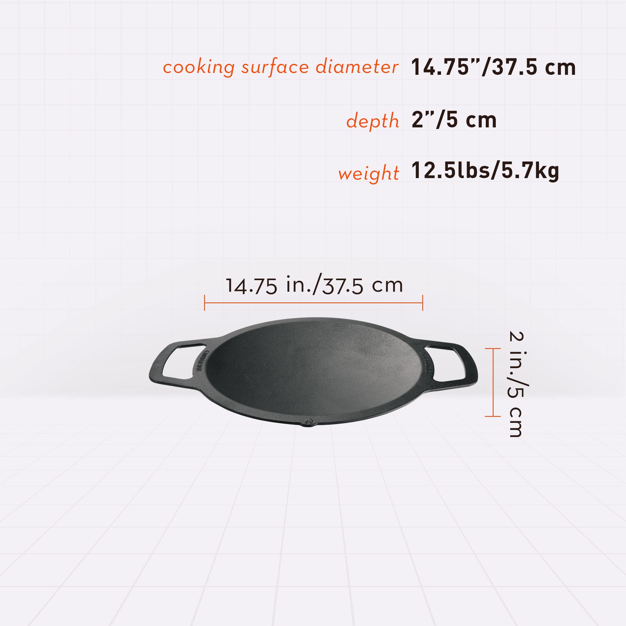 Solo Stove Ranger Cast Iron Wok Top – 14.75