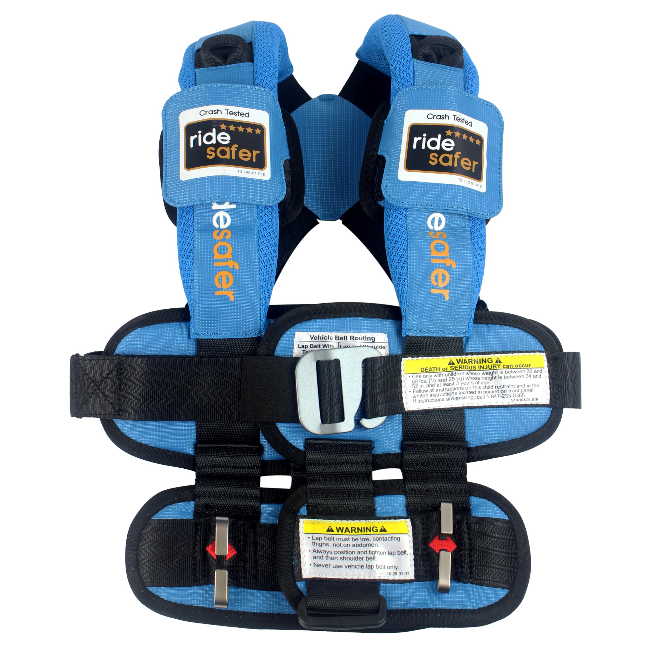 **Extra Large Lightweight Portable Car Seat - Blue Compact Travel & Everyday Child Safety Booster for Infants & Toddlers - Ideal for Airplanes, Road Trips & Daily Commutes**