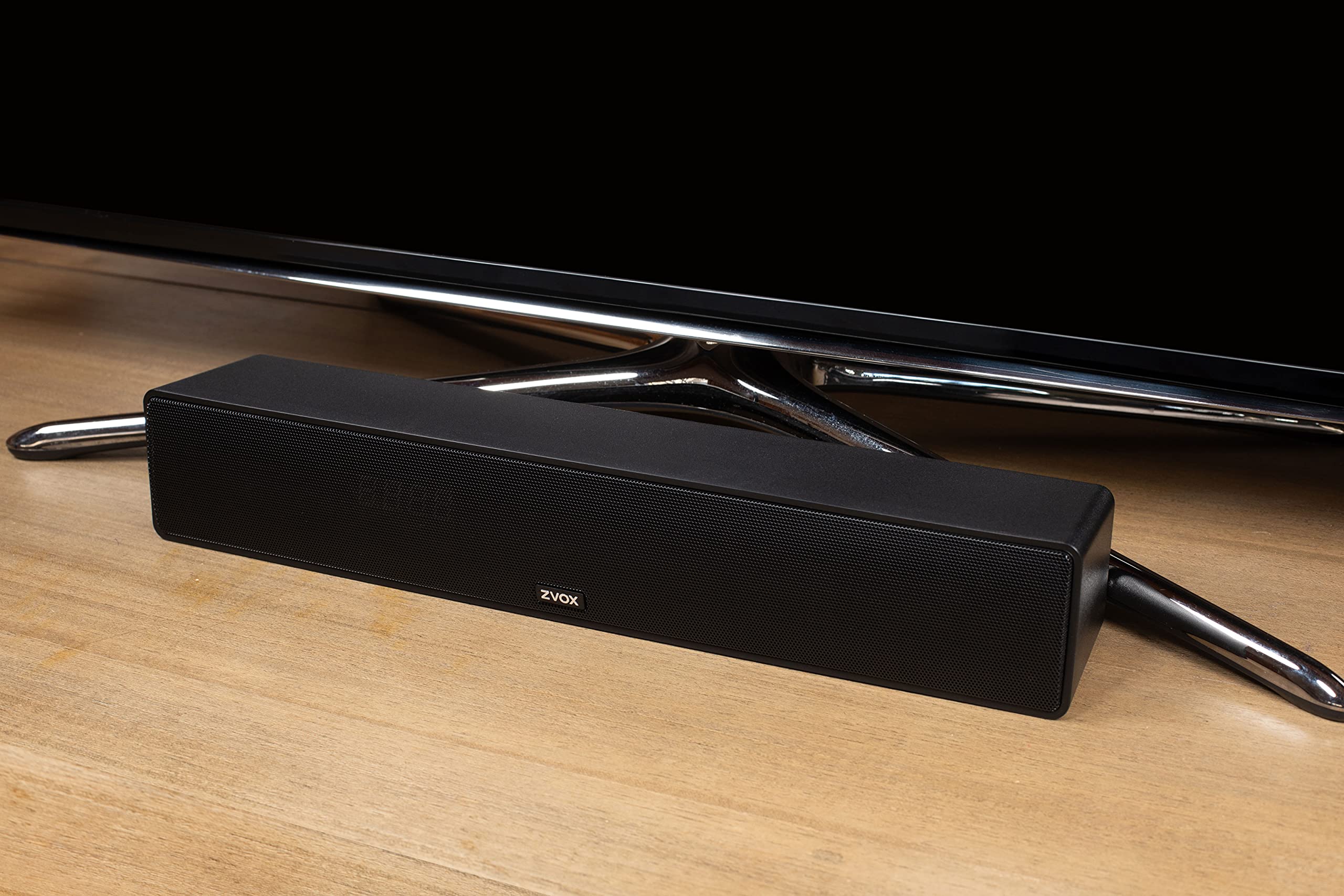 ZVOX AV157 Dialogue Clarifying Sound Bar with AccuVoice Technology - 12 Levels of Voice Boost, 17