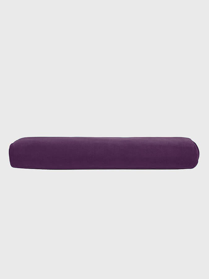 Manduka Lean Enlight Technology Meditation Bolster Cushion - Premium Yoga & Meditation Support for Home, Studio & Travel - Ideal for Back Pain Relief & Relaxation