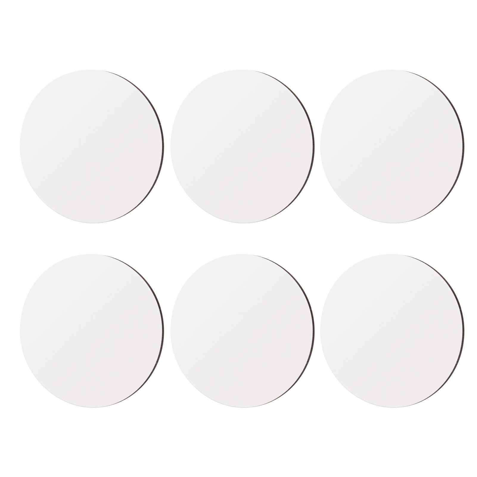 6-Pack Sublimation Blank Refrigerator Magnets - DIY Customizable Fridge Magnets for Crafts, Office Whiteboard & Home Decor - Perfect for Gifts, Photos & Memos