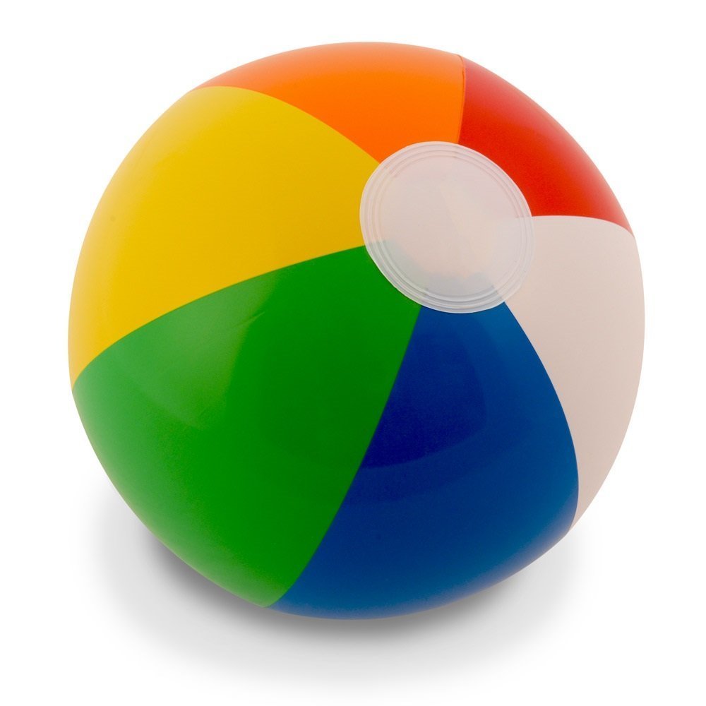 Kangaroo 12-Pack Inflatable Beach Balls Bulk for Kids & Adults - Colorful Pool Party Favors, Summer Swimming Pool Toys, Fun Beach Games for Outdoor, Birthday Parties, and Water Play