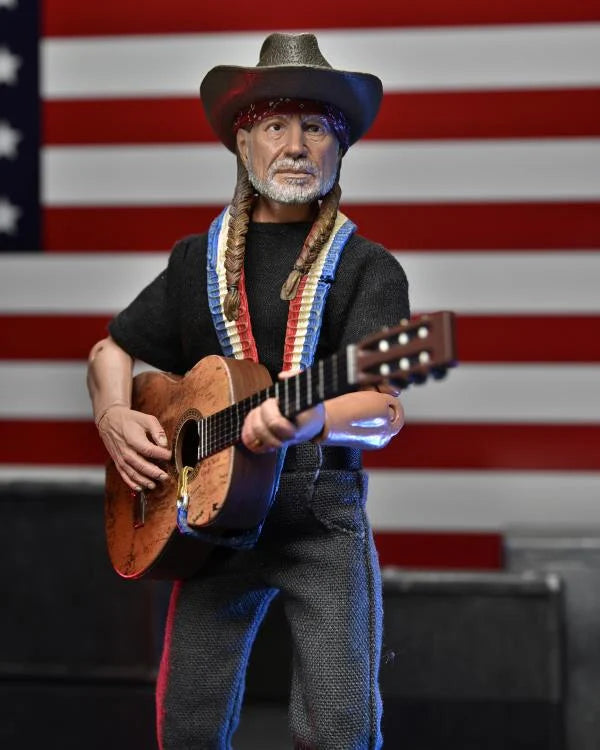 NECA Willie Nelson Action Figure - 7-Inch Collectible Music Legend Toy for Fans & Collectors - Perfect for Display, Gifts, and Music Memorabilia Collections