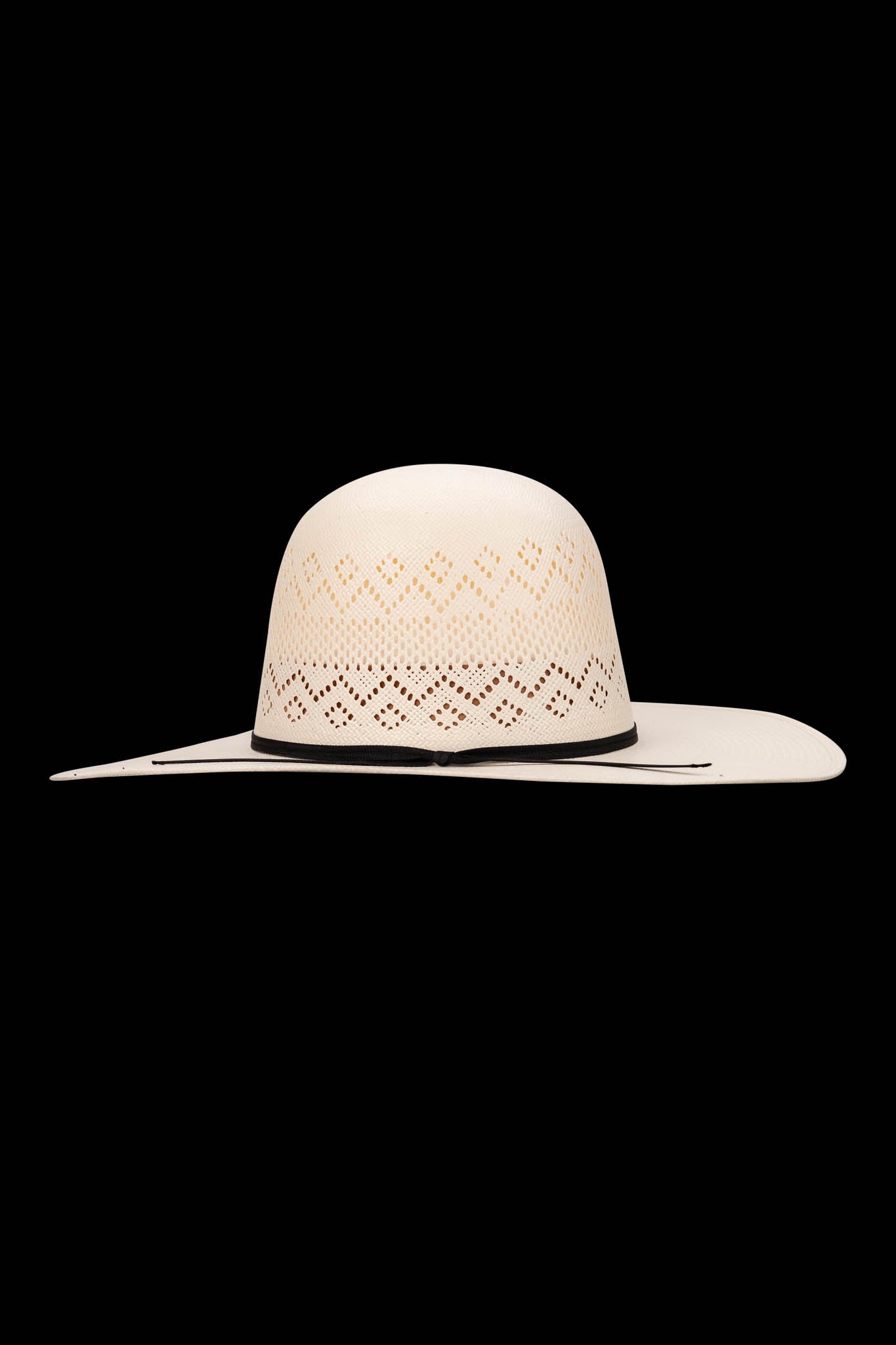 Rock'em 30X Montana Open Crown Straw Cowboy Hat for Men - Western Style Sun Protection for Outdoor, Rodeo & Ranch Activities