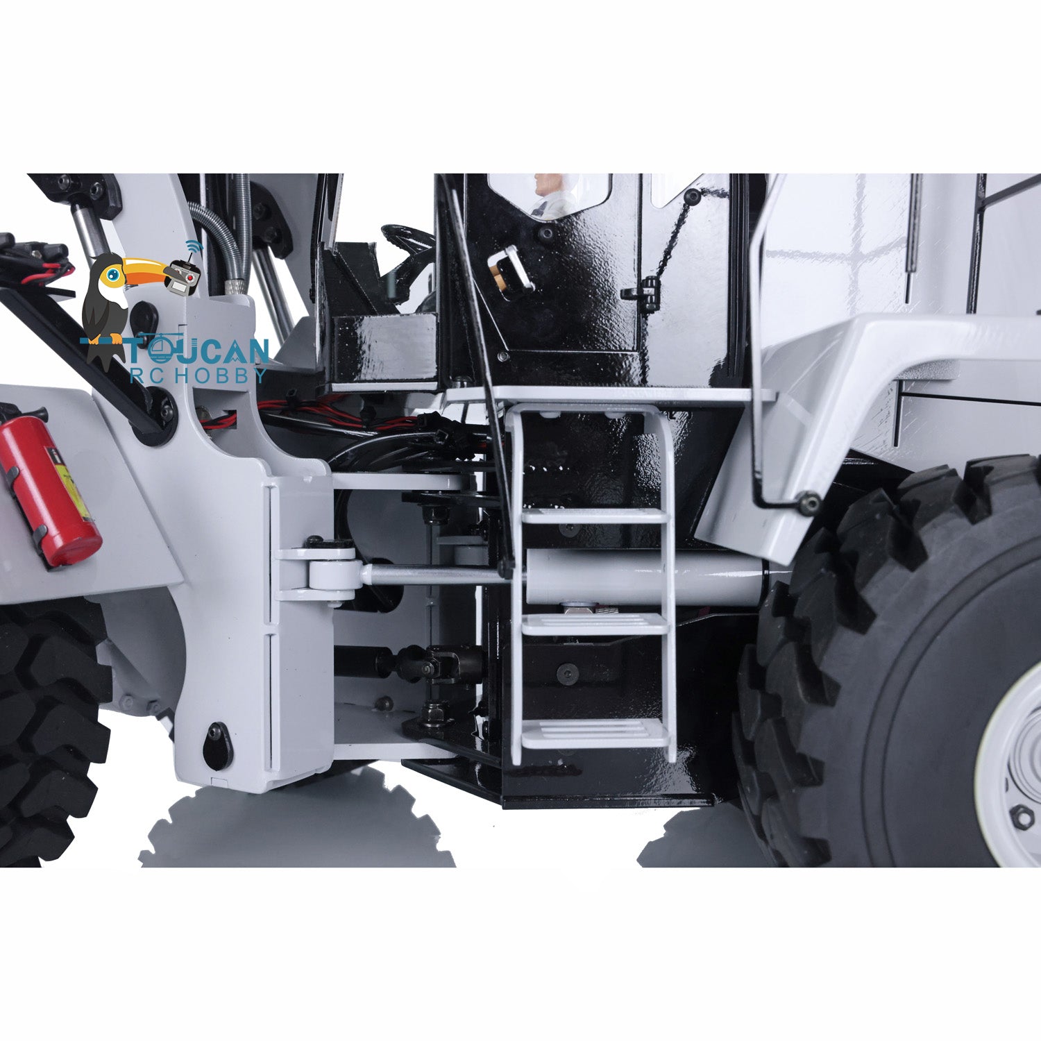 1/14 Scale WA470 RC Hydraulic Loader 980L - Metal Construction Vehicle with Lights & Sound, Ready-to-Run XDRC Remote Control Toy for Adults & Kids - Perfect for Construction Site Play, Collecting, and RC Hobby Enthusiasts