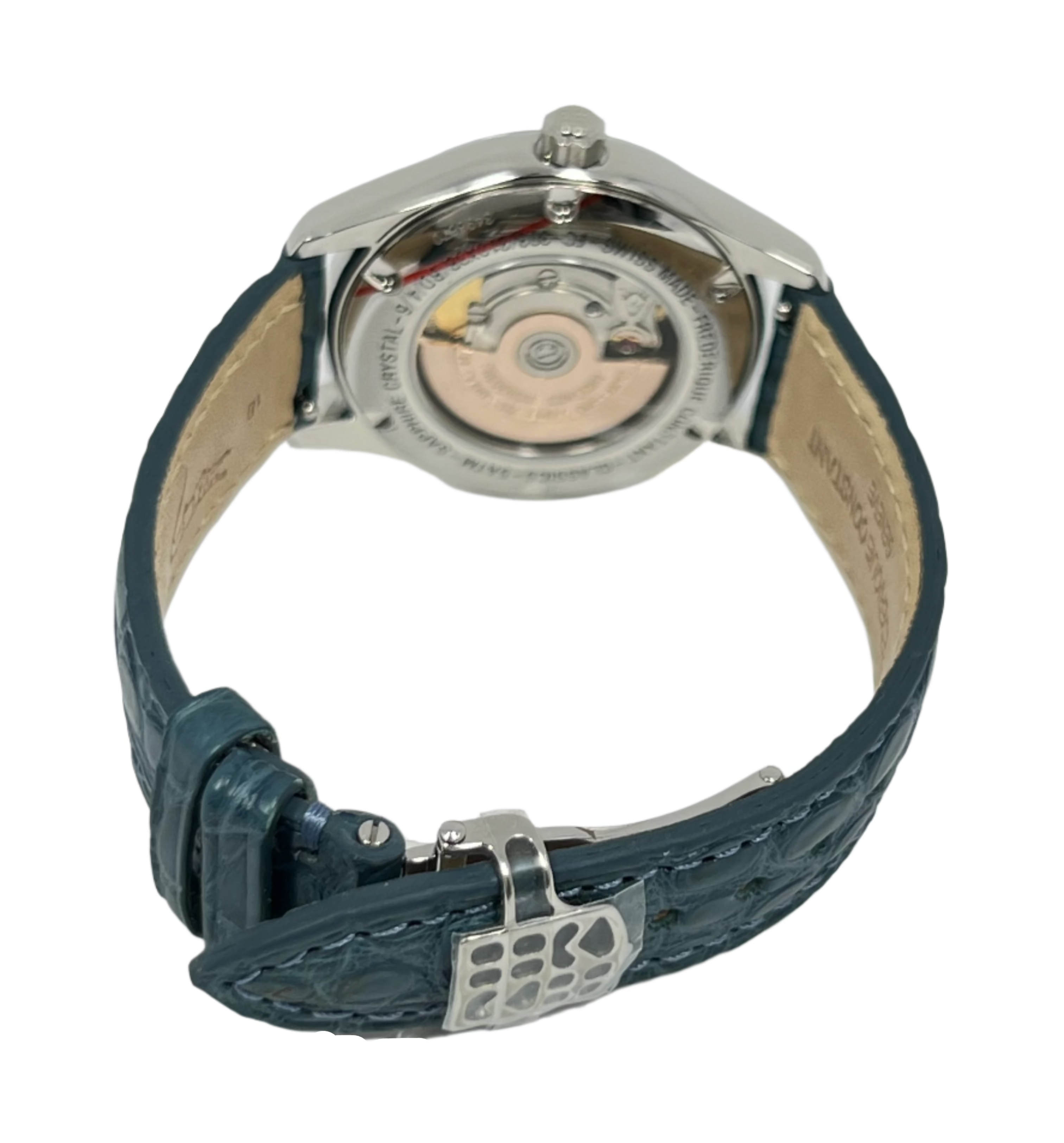 Frederique Constant Geneve Stainless Steel Women's Watch - Elegant Luxury Timepiece for Business, Evening & Special Occasions