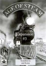 Age of Steam Expansion #3: Scandinavia and Korea Board Game - Strategy Game for Train Enthusiasts & Family Game Night