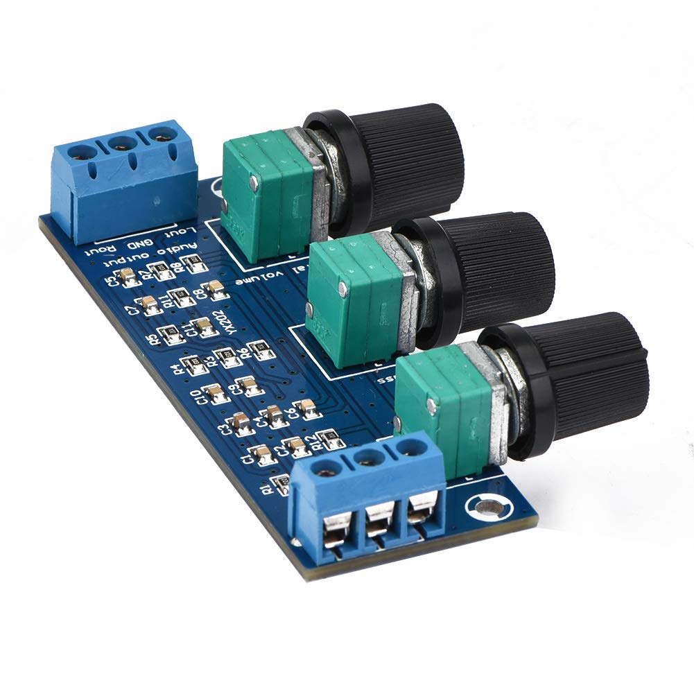 Passive Volume Control Board - High & Bass Adjustment Regulator for Audio Systems | Perfect for DIY Speakers, Guitar Amps & Home Theater Setups