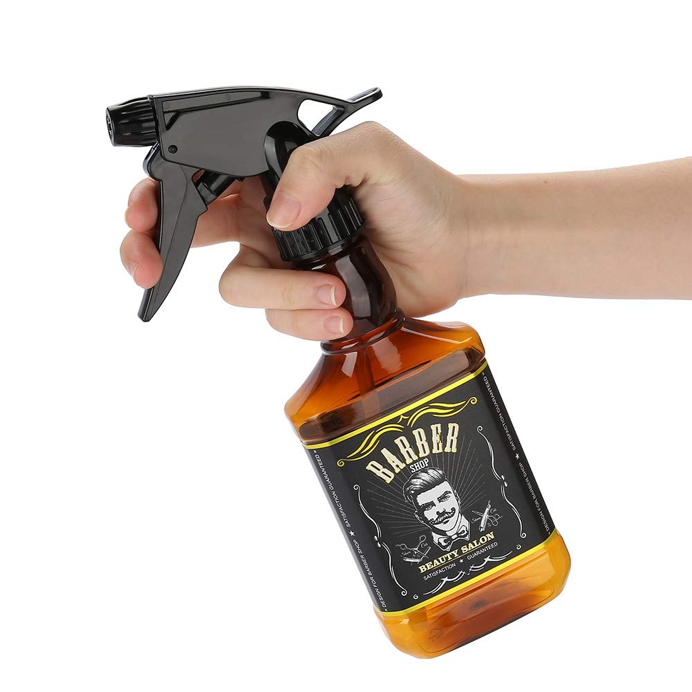 Professional Refillable Barber Water Spray Bottle for Hair Styling - Hairdresser, Stylist & Salon Use | Perfect for Hair Cutting, Styling & Plant Misting