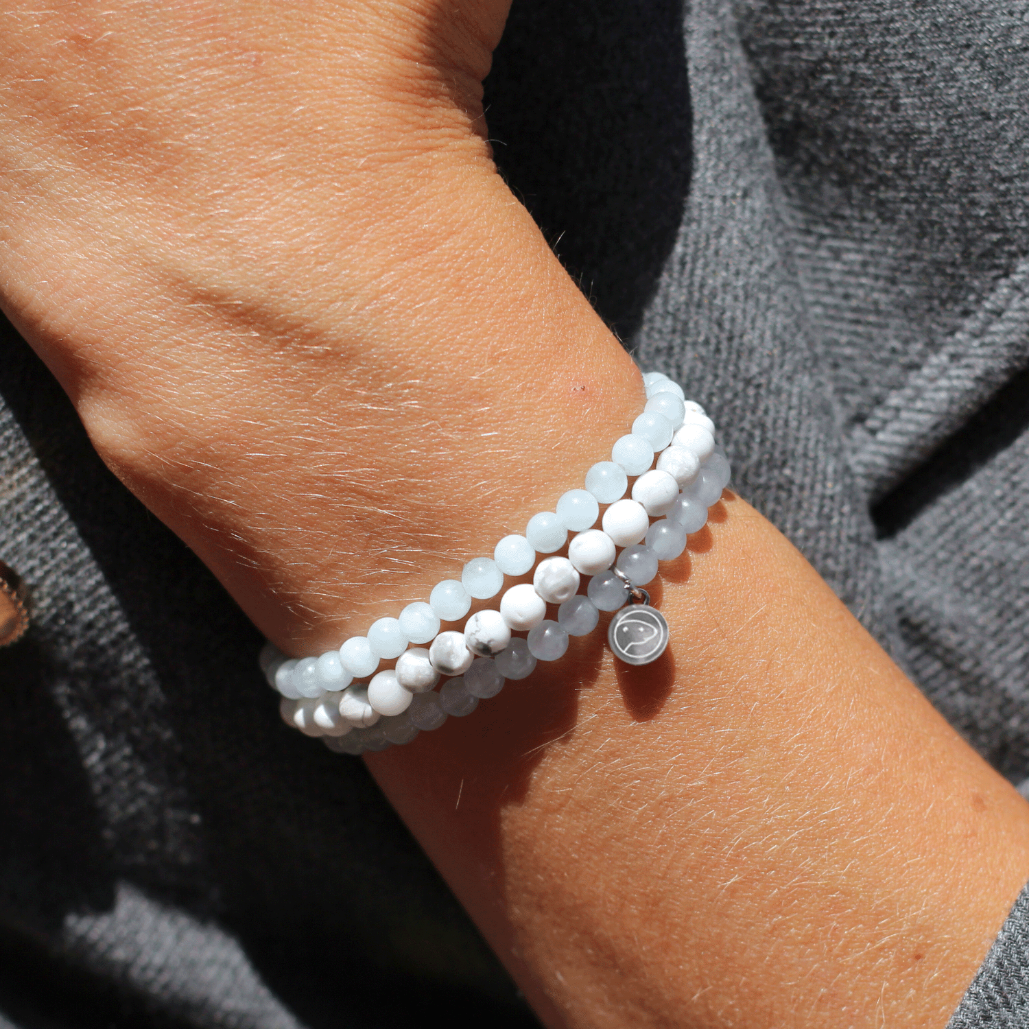 Serenity Bracelet Pack Mini - Elegant Beaded Bracelets for Women, Adjustable & Stackable - Perfect for Yoga, Meditation, and Everyday Wear