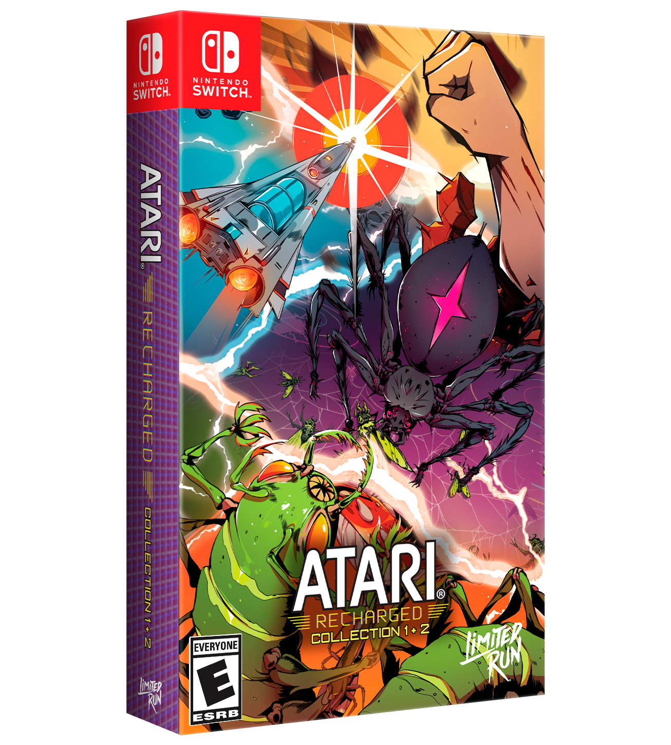 Atari Recharged Collection 1 & 2 Dual Pack Edition - Limited Run #168 & #169 for Nintendo Switch | Retro Gaming Bundle for Classic Arcade Lovers