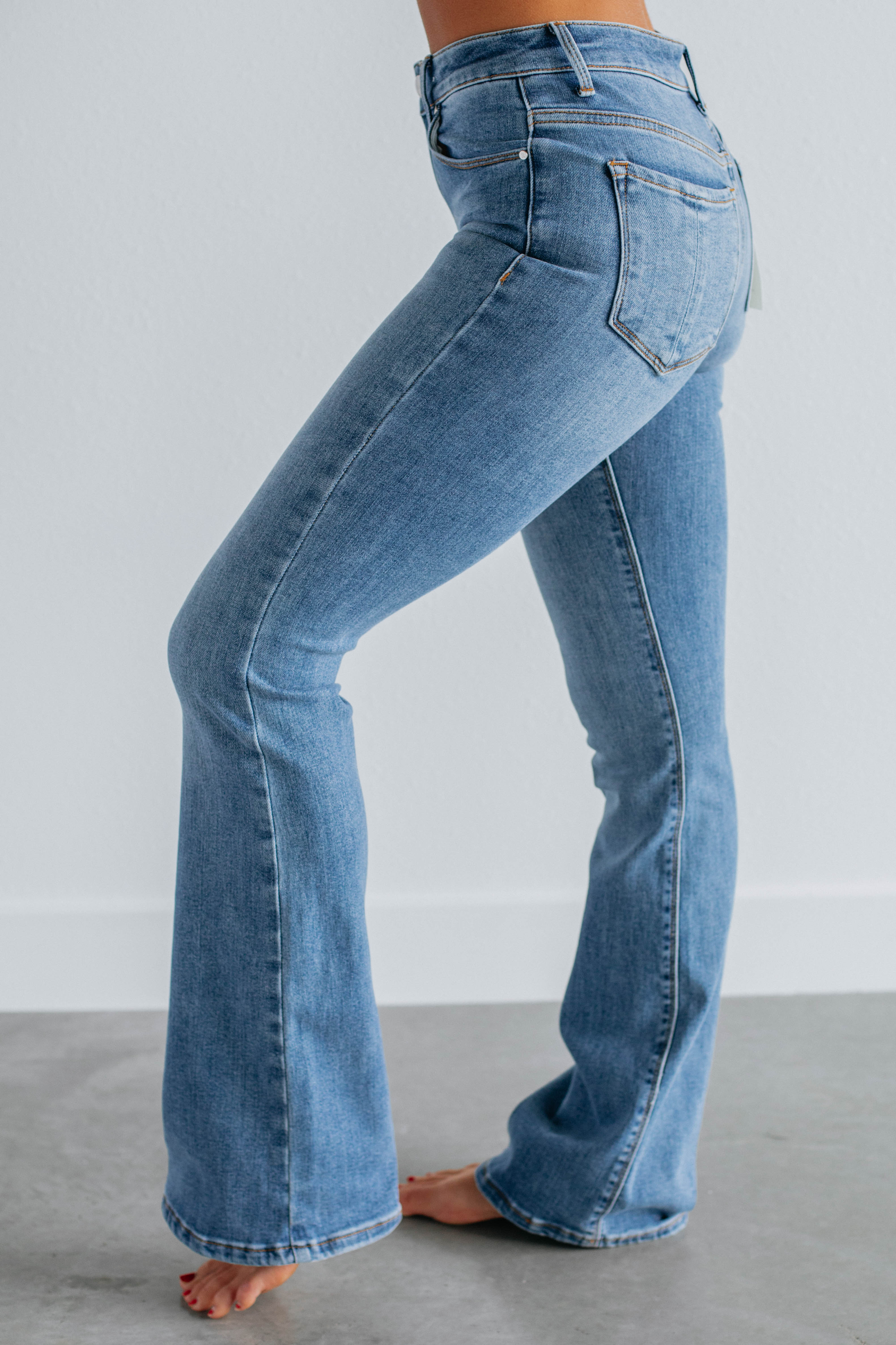 Dorian Risen Jeans - Medium Wash Denim Jeans for Men | Comfortable & Stylish for Casual Wear, Work & Everyday Outfits