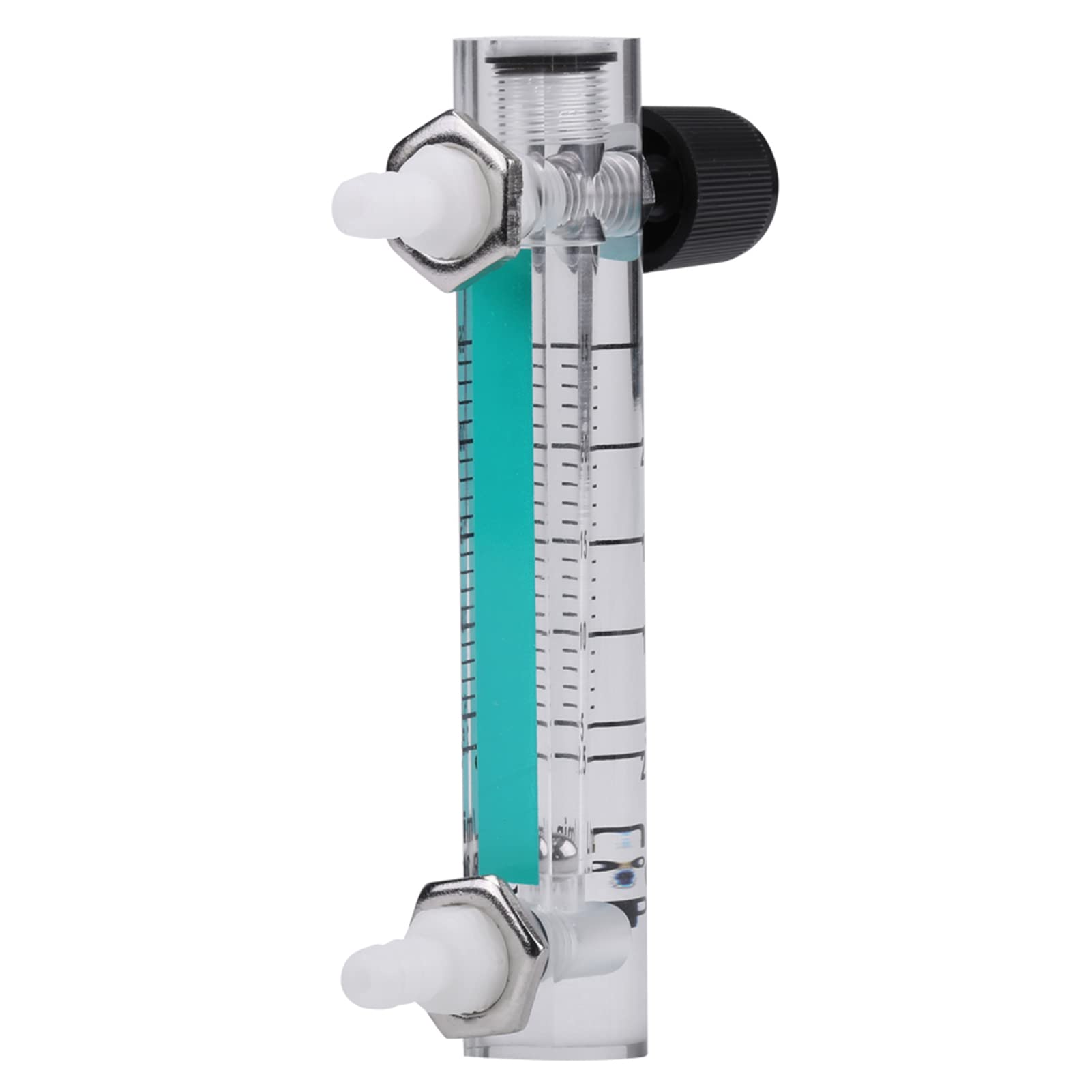 2.5-25LPM Gas Flow Meter with Control Valve - Precise Oxygen & Air Flow Measurement for Medical, Industrial & Laboratory Use