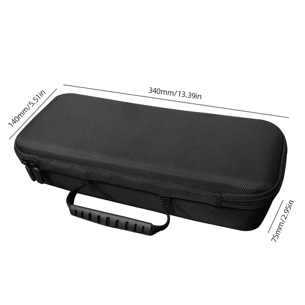 VIMAZ Playstation Portal Remote Player Carrying Case - Protective Hard Shell Travel Storage for PS5 Portal - Durable EVA Material with Soft Interior (Black) - Perfect for Gaming On-The-Go & Travel Protection