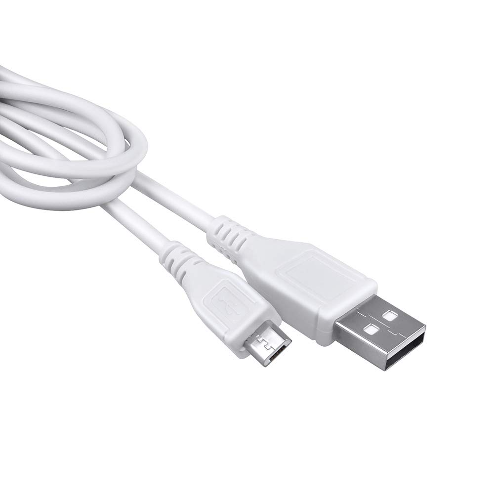 PK Power 5ft White Micro USB Cable for Altec Lansing Speakers - Perfect for Travel & Outdoor Use