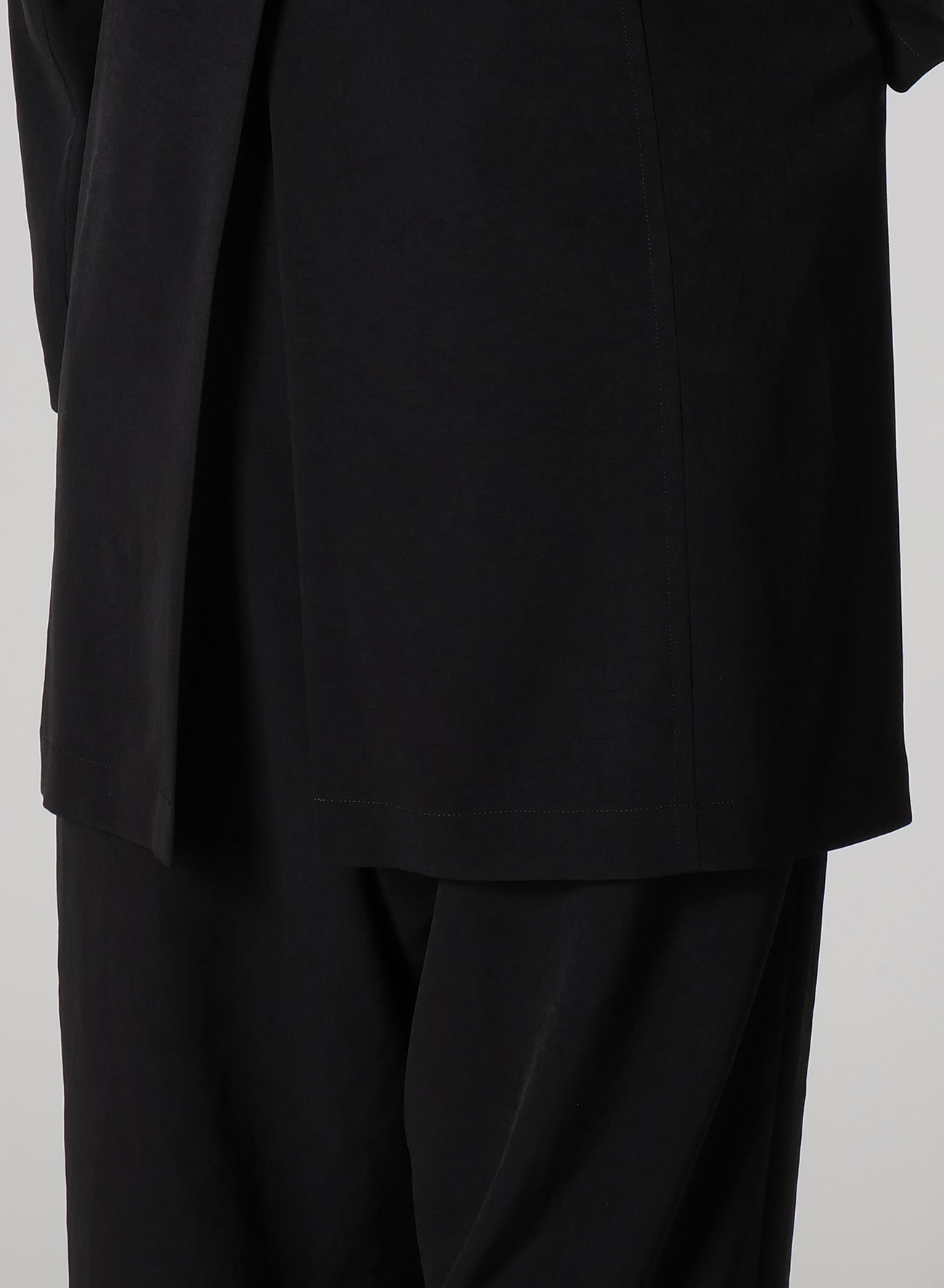 Crepe de Chine Collarless Jacket for Women - Lightweight & Elegant Blazer for Office, Casual Wear & Evening Outfits