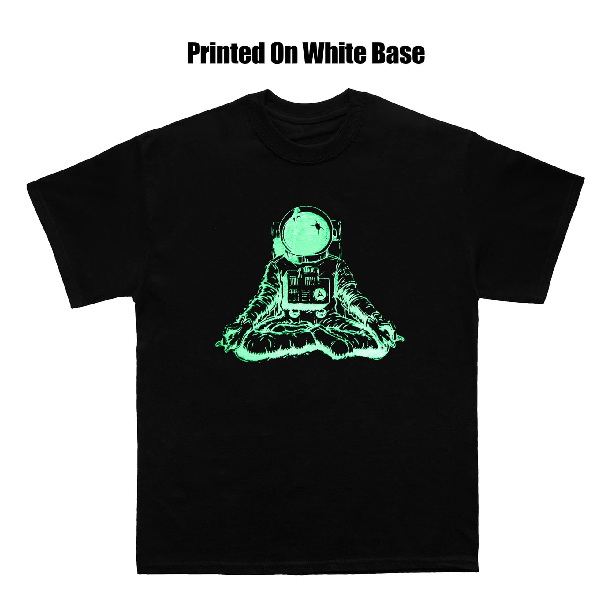 Glow in The Dark Screen Printing Ink - Rapid Cure® Plastisol Fabric Paint (1 Gallon, 128oz) - Fast Drying, USA Made for DIY T-Shirts, Posters & Custom Apparel