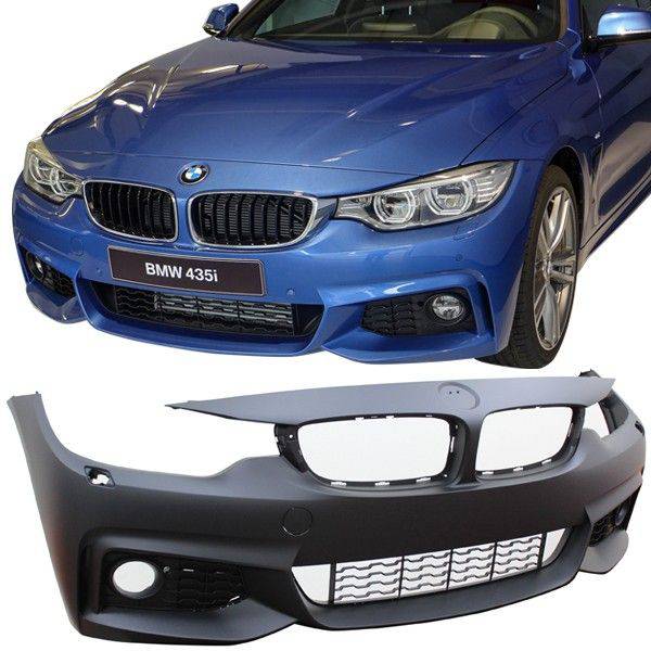 2014-2019 BMW 4 Series F32/F33/F36 M Sport Style Front Bumper Replacement - Perfect for Car Upgrades & Accident Repairs | Enhances Vehicle Appearance & Protection
